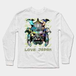 Samurai Warrior Japanese Kanji Symbol Kanji Love Japan Retro 248 Long Sleeve T-Shirt